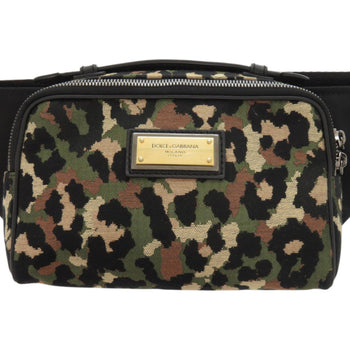 Dolce & Gabbana Camouflage Jacquard Canvas