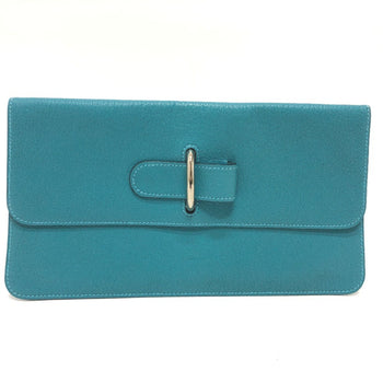 Hermes Chevre Mysore Clutch Bag With Stopper
