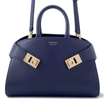 Salvatore Ferragamo Ferragamo Hug Xs Calfskin Handbag