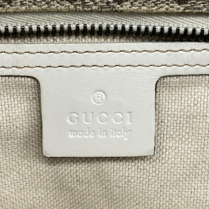 Gucci Gg Supreme Tote Bag 211138 Brown White