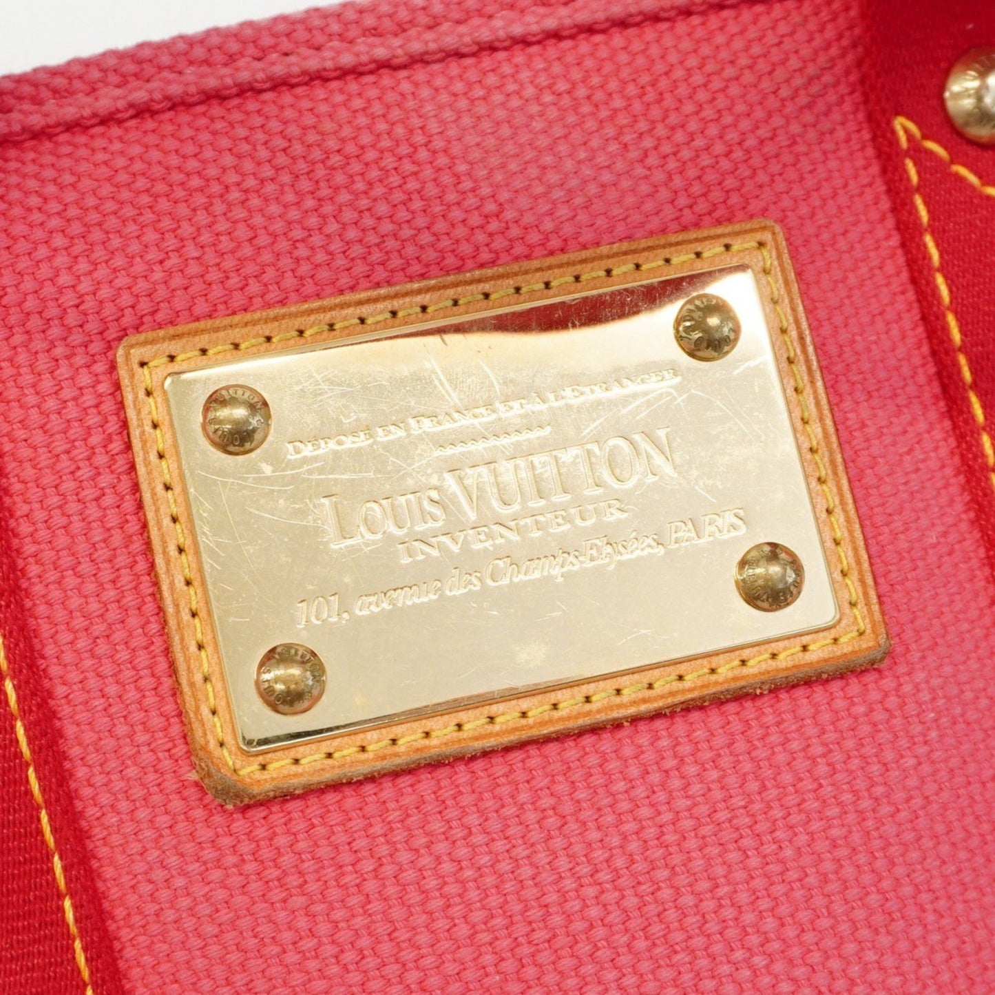 Louis Vuitton Antigua Cabas Pm Handbag M40088 Rose