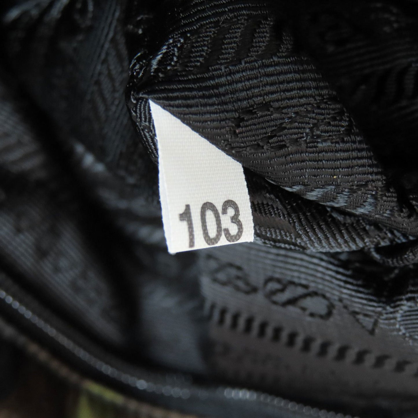 Prada B4001T Camouflage Pattern 2-Way Tote Bag