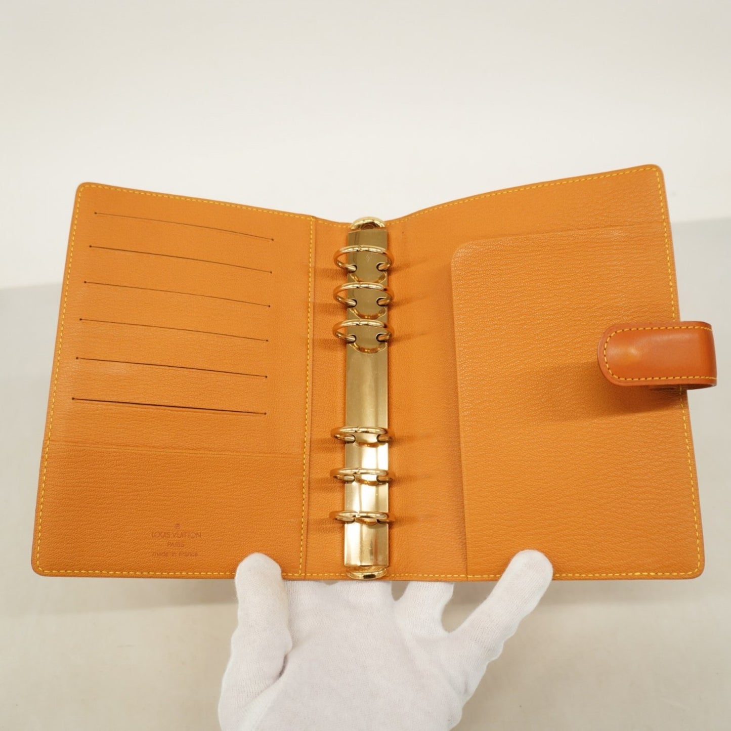 Louis Vuitton Nomad Agenda Mm Planner Cover R20473 Camel