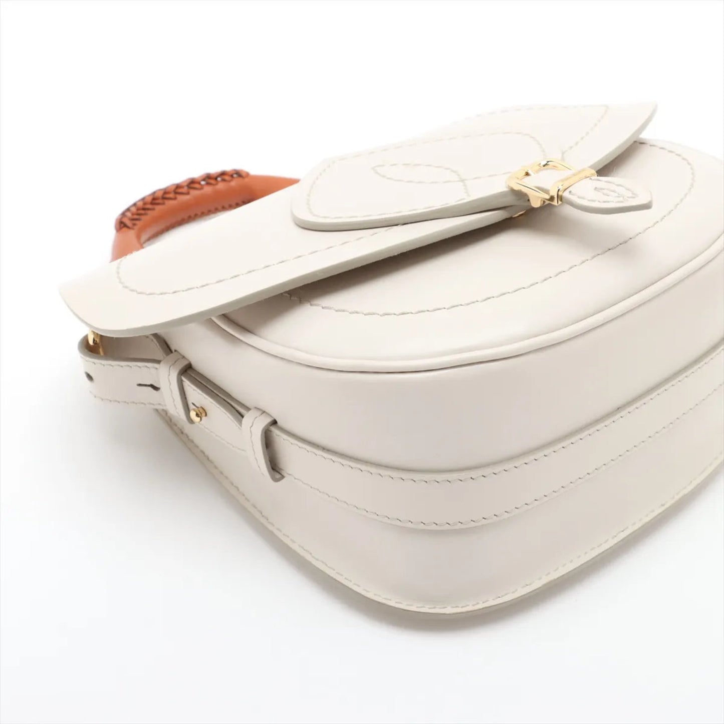 Maison Margiela 4-Stitch Slide Leather 2-Way Shoulder Bag