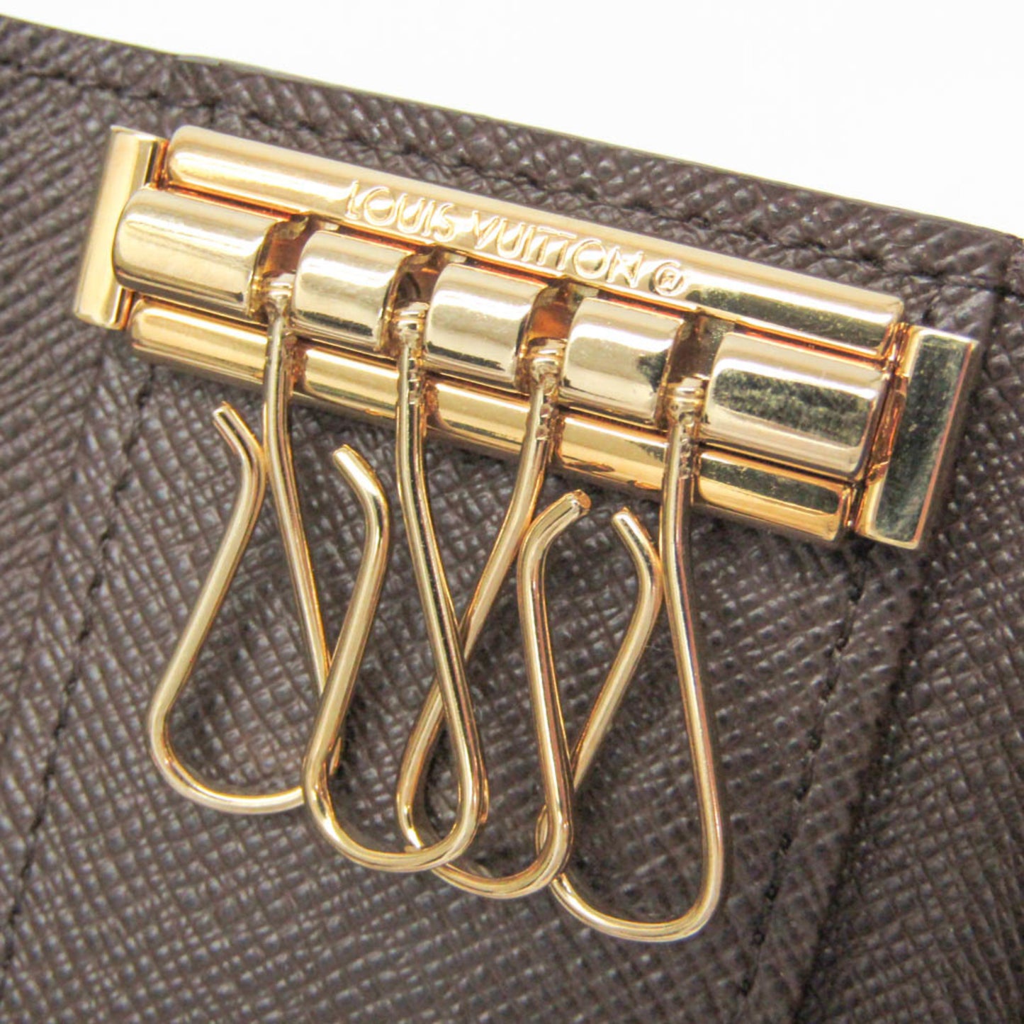 Louis Vuitton Damier 4 Key Holder N62631 Men