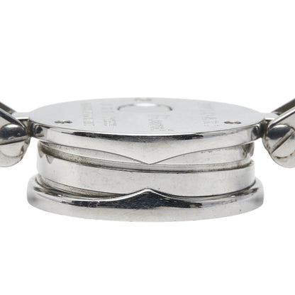 Bvlgari B.Zero1 12P Diamond Blue Shell Dial Bangle Watch Bz22S Quartz Stainless Steel