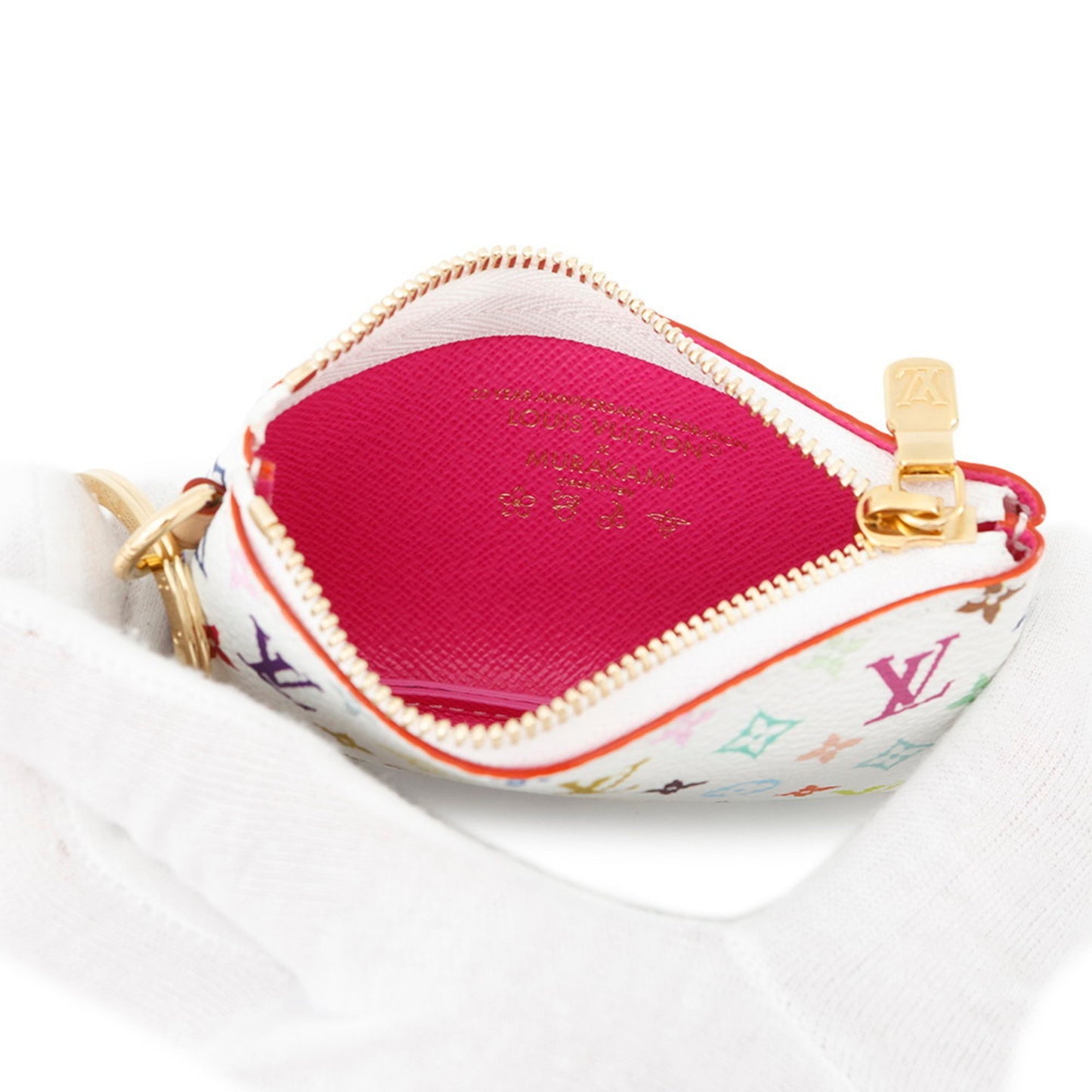 Louis Vuitton Monogram Multicolore Shoulder Bag With Lv X Tm Phone Holder (M14099) In White