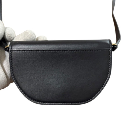 Burberry Mini Olympia Micro Shoulder Bag In Black
