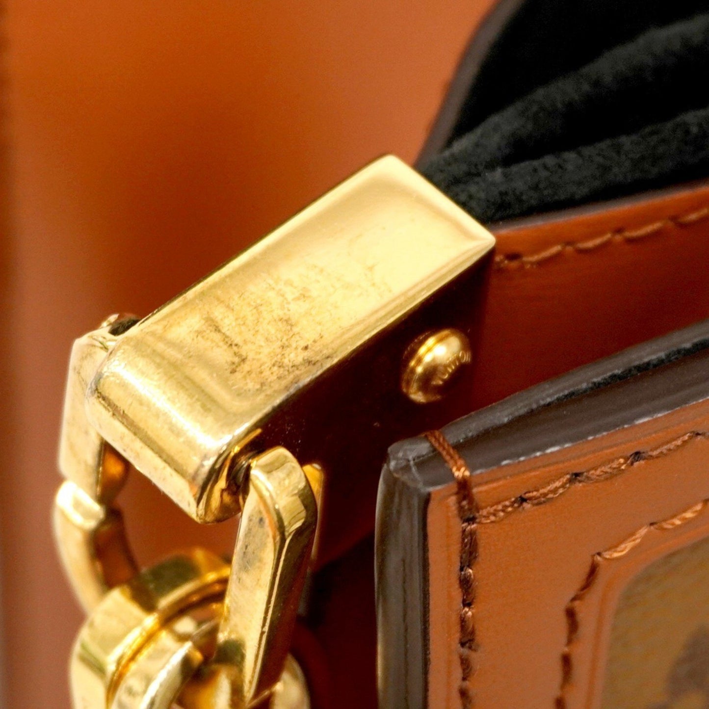 Louis Vuitton Monogram Reverse Dauphine Mm Handbag M45958 Brown 2-Way Bag