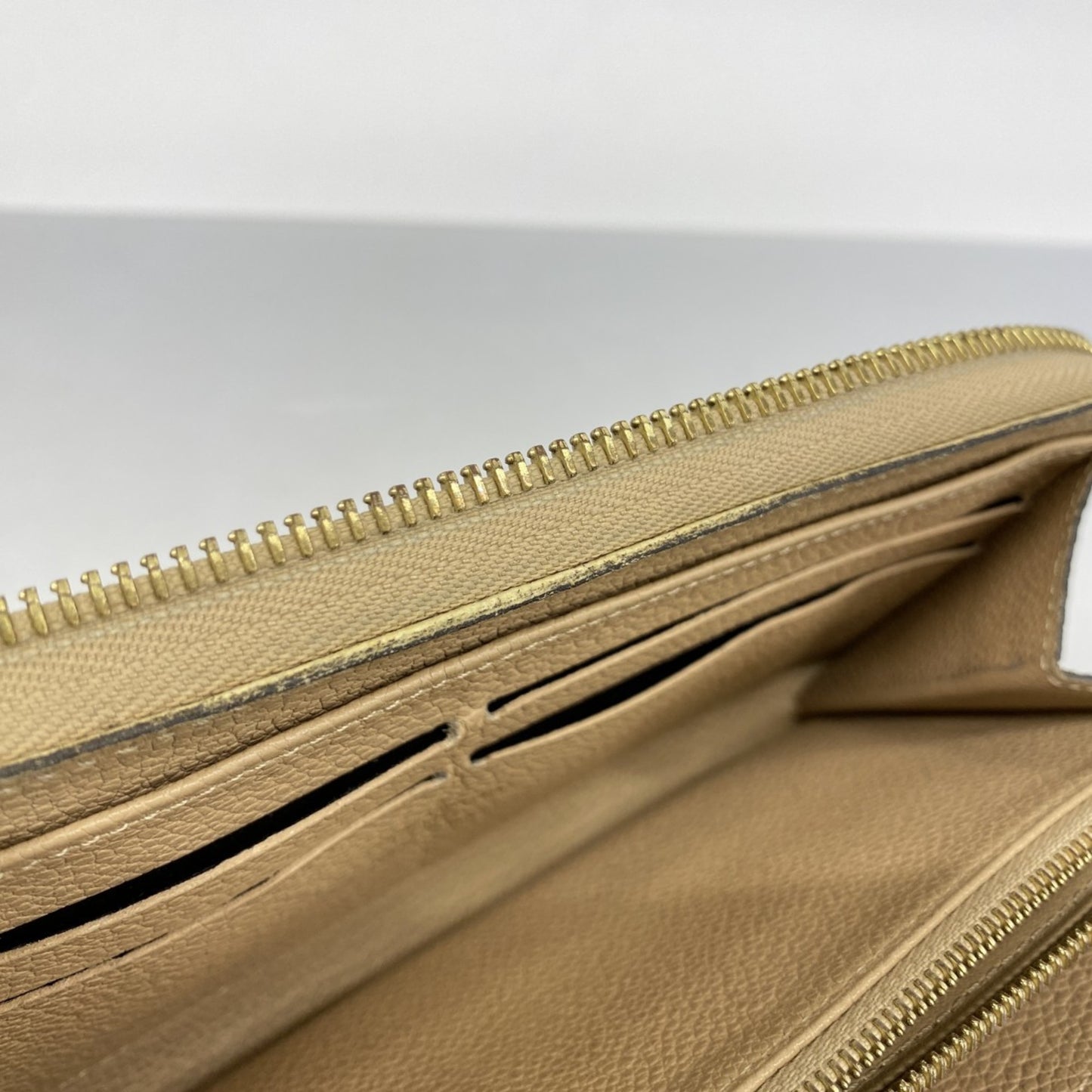 Louis Vuitton Monogram Empreinte Zippy Wallet M61866 Dune