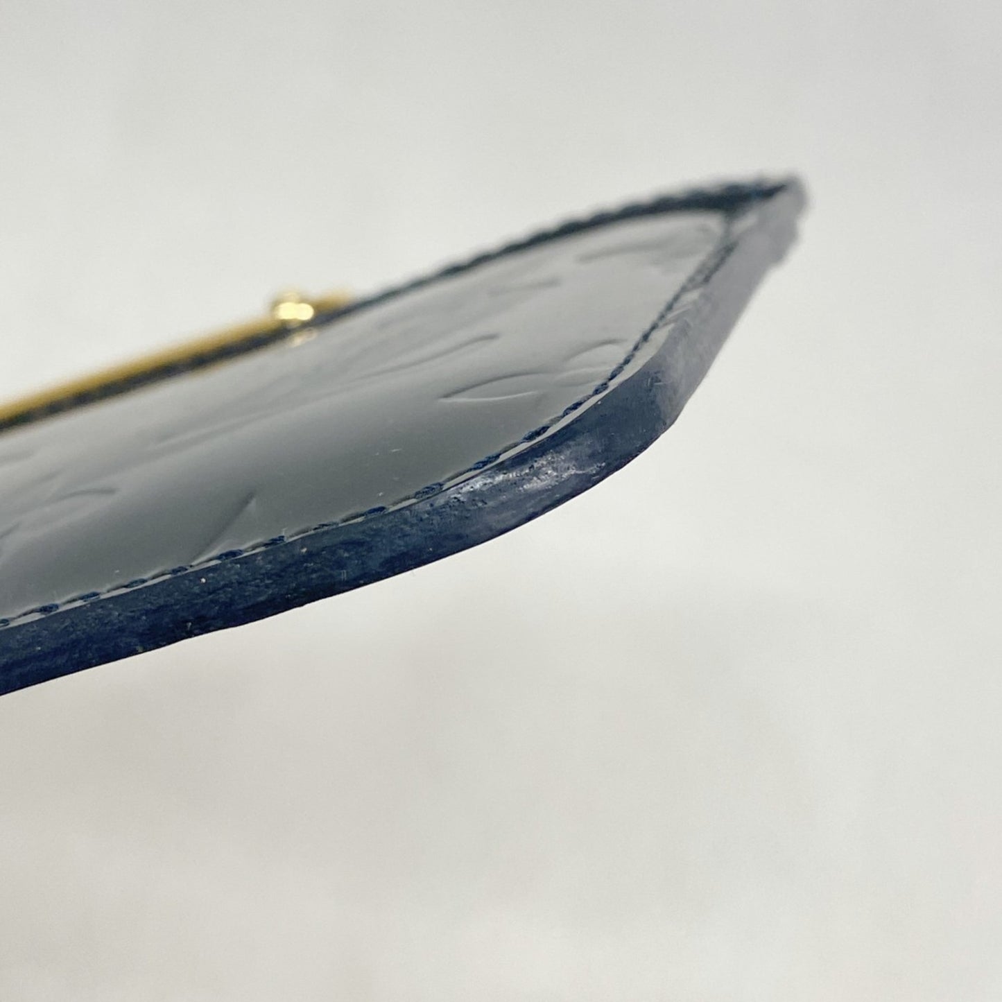 Louis Vuitton Vernis Pochette Cle Nm M93665 Bleu Nuit