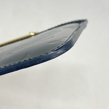 Louis Vuitton Vernis Pochette Cle Nm M93665 Bleu Nuit