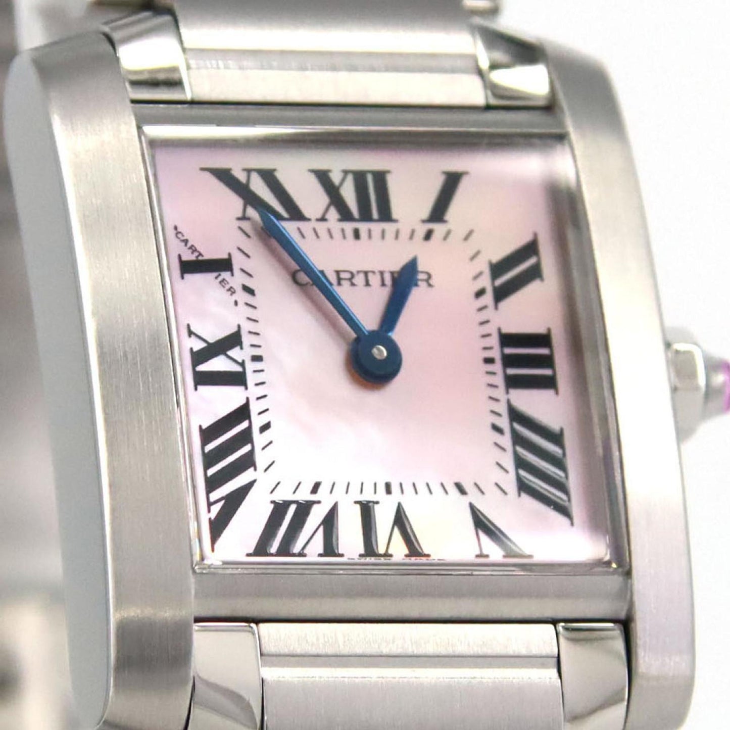 Cartier Tank Franaise Sm W51028Q3 Stainless Steel Quartz Watch