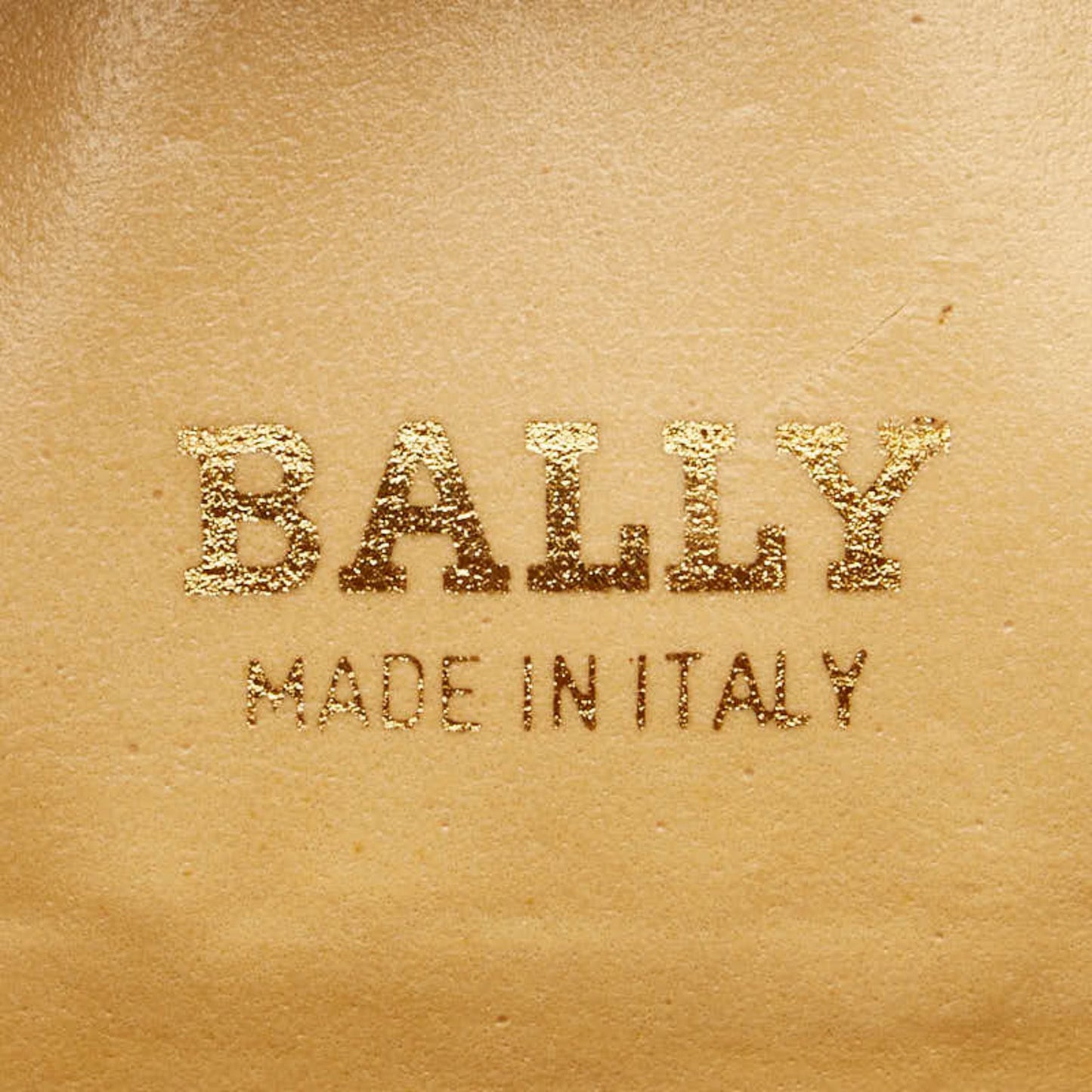 Bally Logo Handbag/Boston Bag In Brown Leather