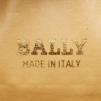 Bally Logo Handbag/Boston Bag In Brown Leather