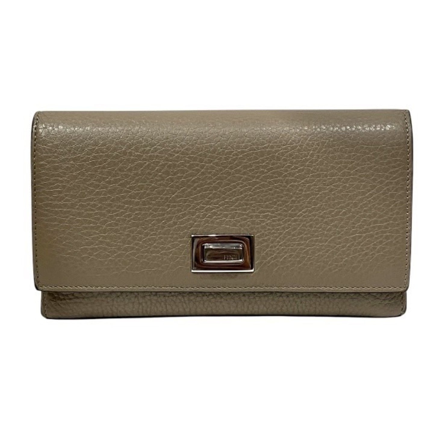 Fendi Peekaboo 8M0437-A91B-209-1835 Greige Long Wallet For Women