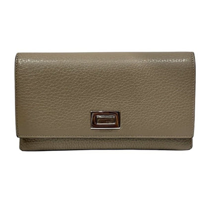 Fendi Peekaboo 8M0437-A91B-209-1835 Greige Long Wallet For Women