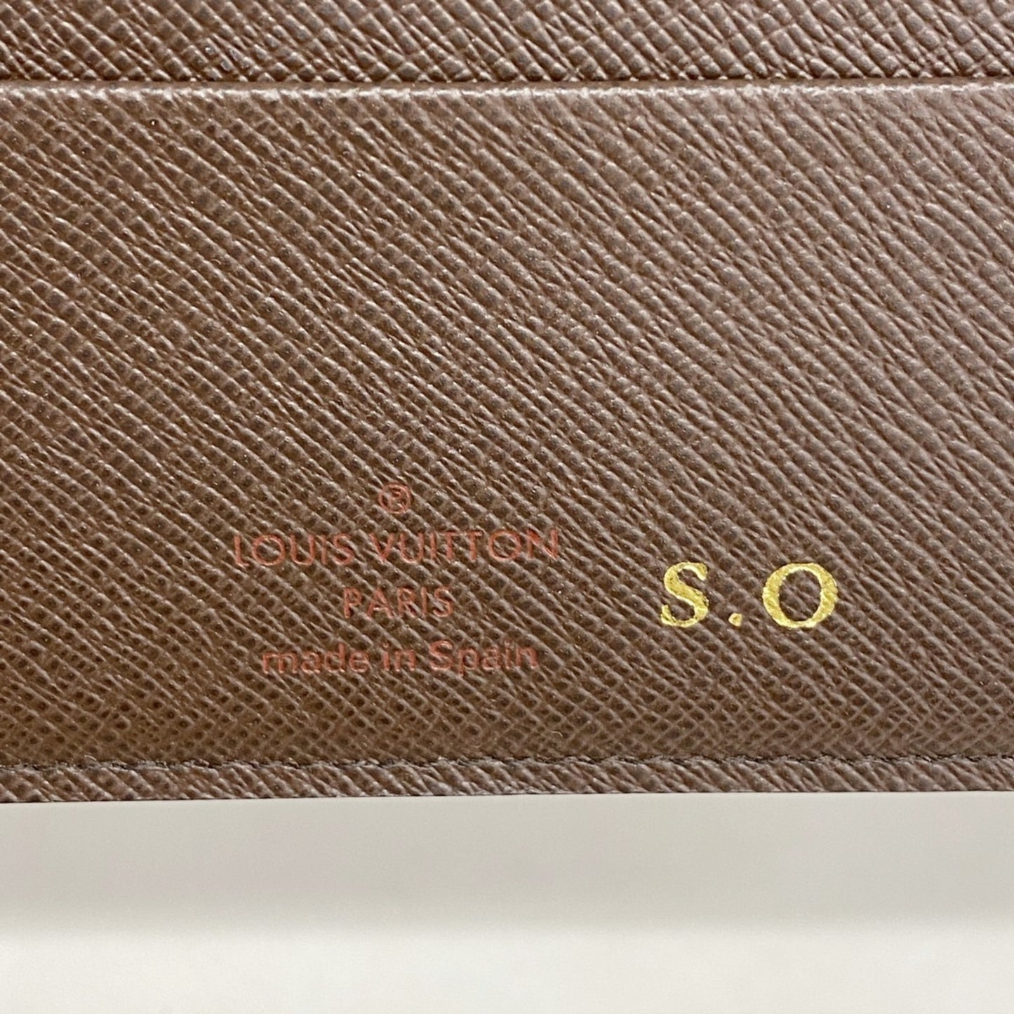 Louis Vuitton Damier Portefeuille Ansolite Long Wallet N63071 Ebene