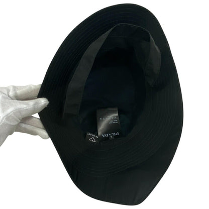 Prada 2Hc282 Polyamide Bucket Hat Black