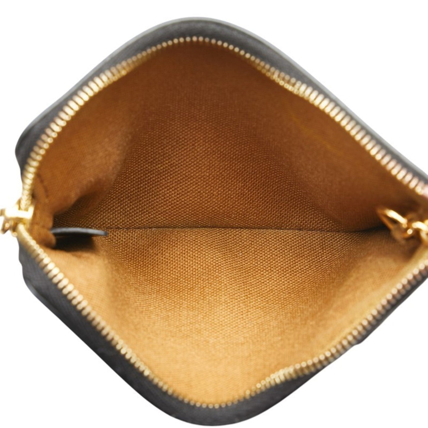 Celine Triomphe Wallet/Coin Case In Brown