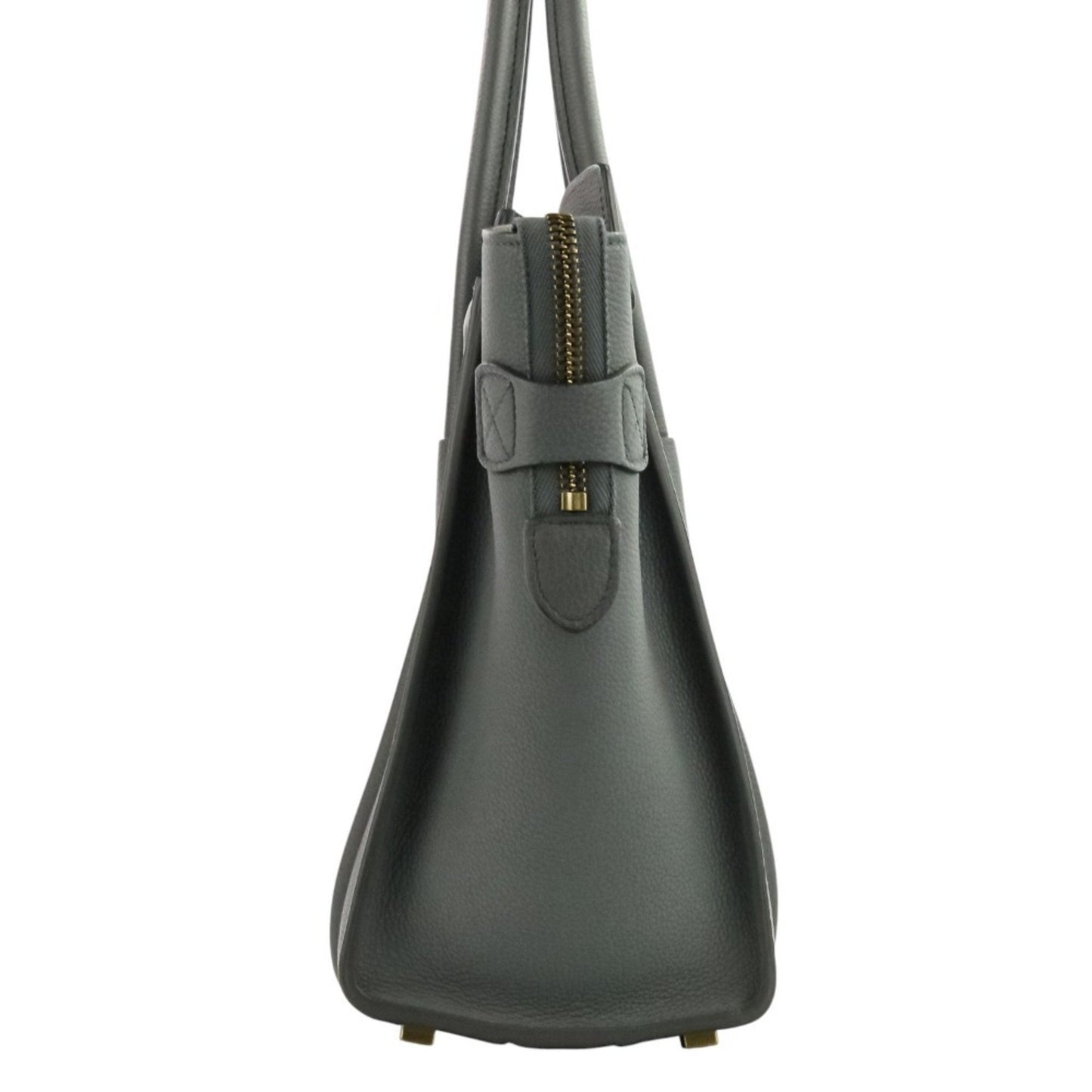 Celine Luggage Bag Micro Shopper Tote Gray