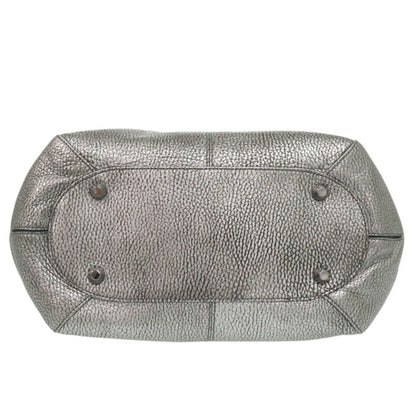 Jimmy Choo Leather Silver Shoulder Bag 0639 Jimmy Choo