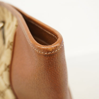 Gucci Gg Canvas Tote Bag 323671 Brown Champagne