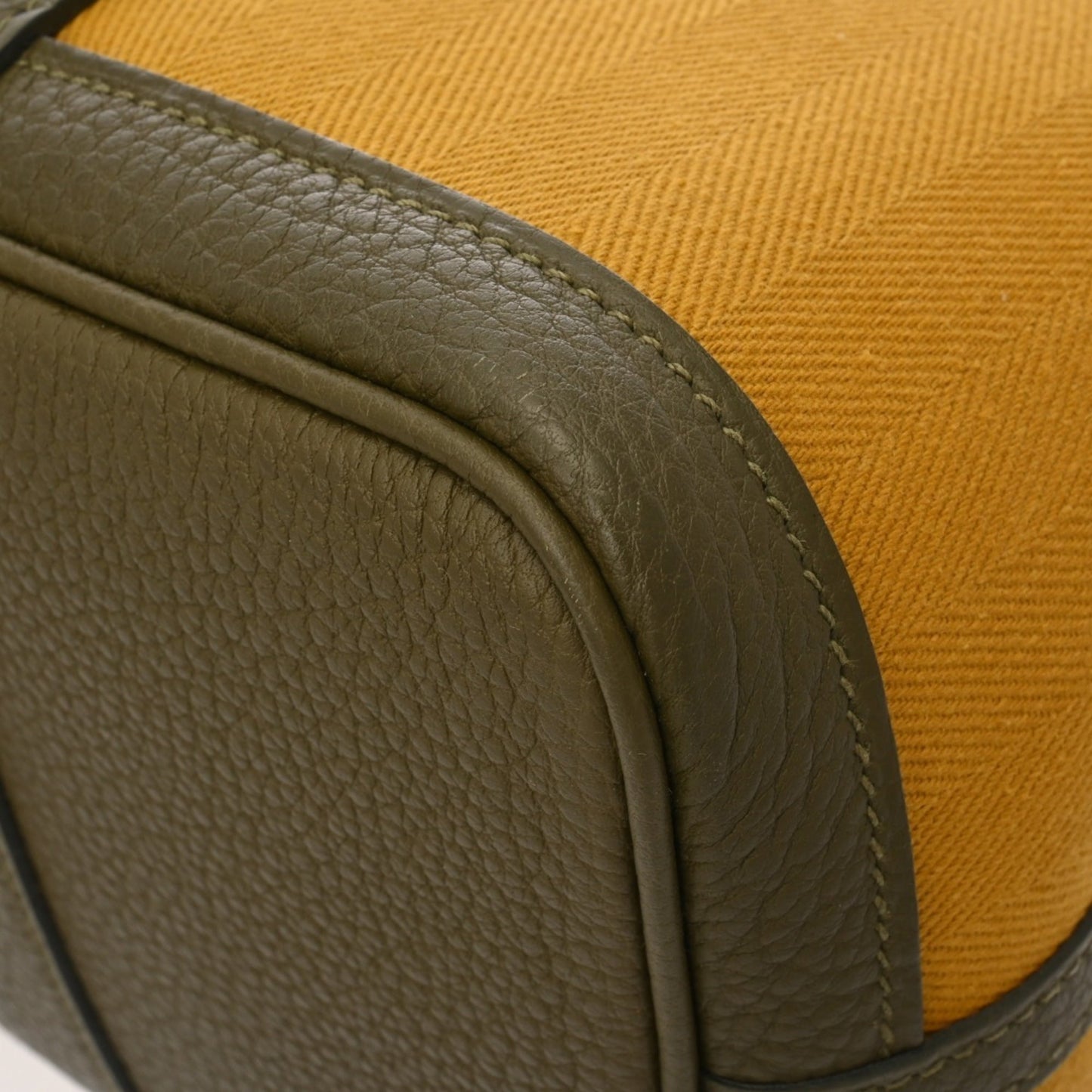 Hermes Garden Party Tpm Vert Veronnaise/Yellow Y Stamp (Circa 2020)