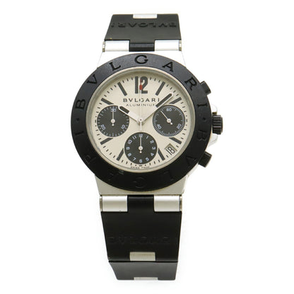 Bvlgari Aluminium 32Mm Date Silver Dial