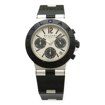 Bvlgari Aluminium 32Mm Date Silver Dial