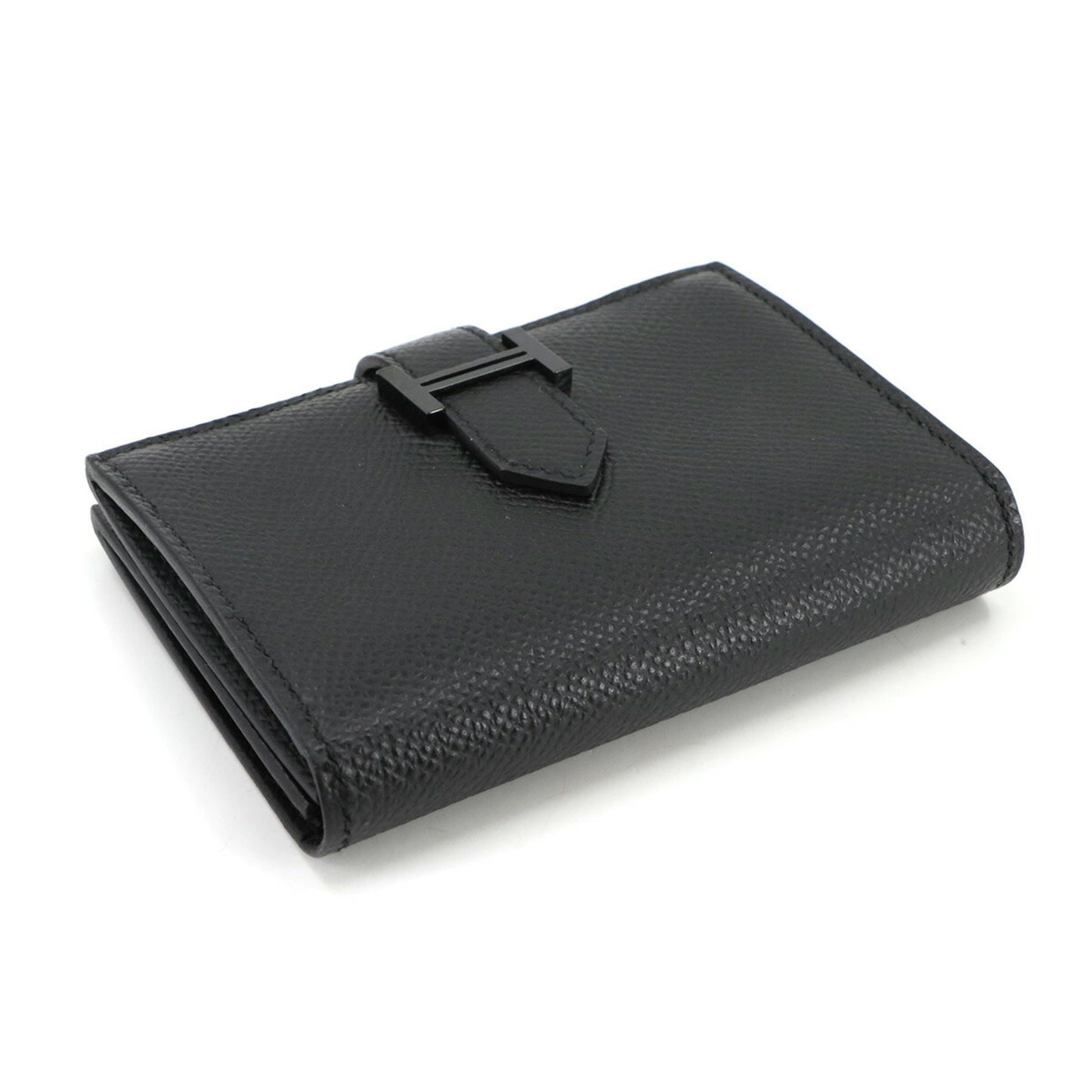 Hermes Herms Bearn Monochrome So Black Card Case