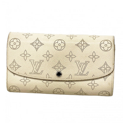Louis Vuitton Mahina Portefeuille Iris Long Wallet M60177 White
