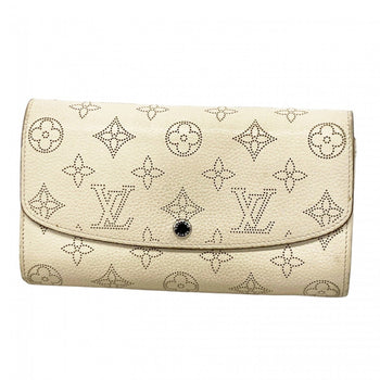Louis Vuitton Mahina Portefeuille Iris Long Wallet M60177 White