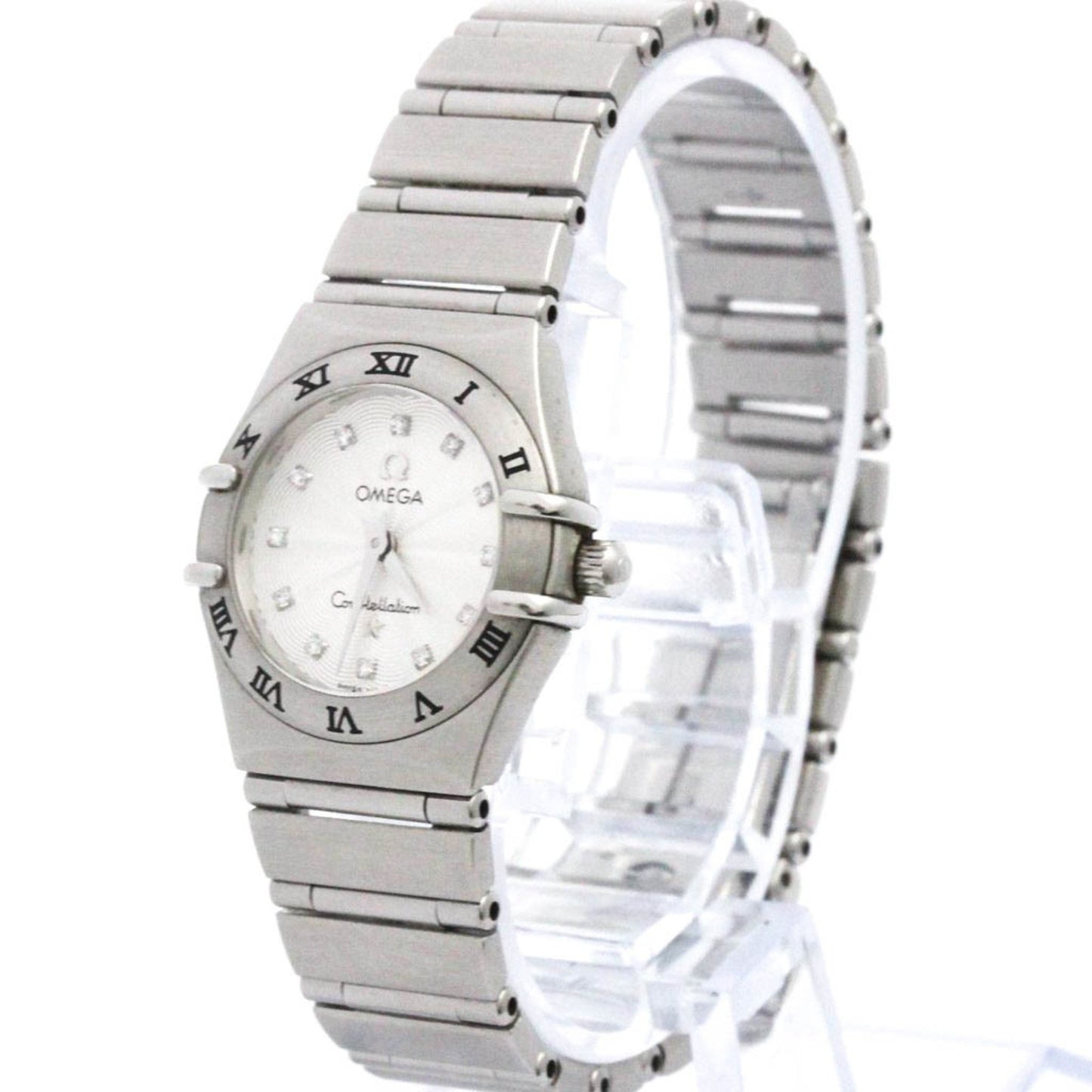 Omega Constellation Diamond Steel Quartz