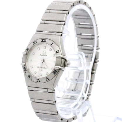 Omega Constellation Diamond Steel Quartz