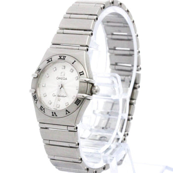 Omega Constellation Diamond Steel Quartz