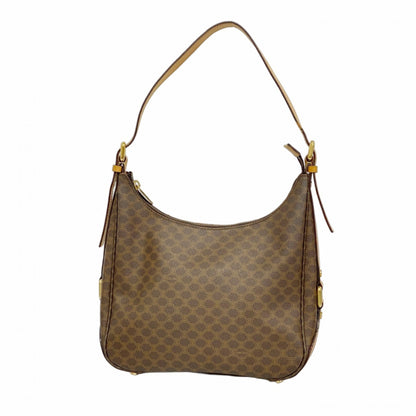 Celine Shoulder Bag Macadam Brown