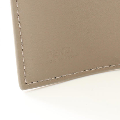 Fendi Baguette Tri-Fold Wallet Leather