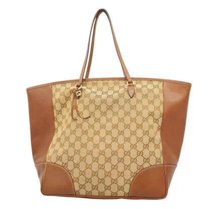 Gucci Gg Canvas Tote Bag 323671 Brown Champagne