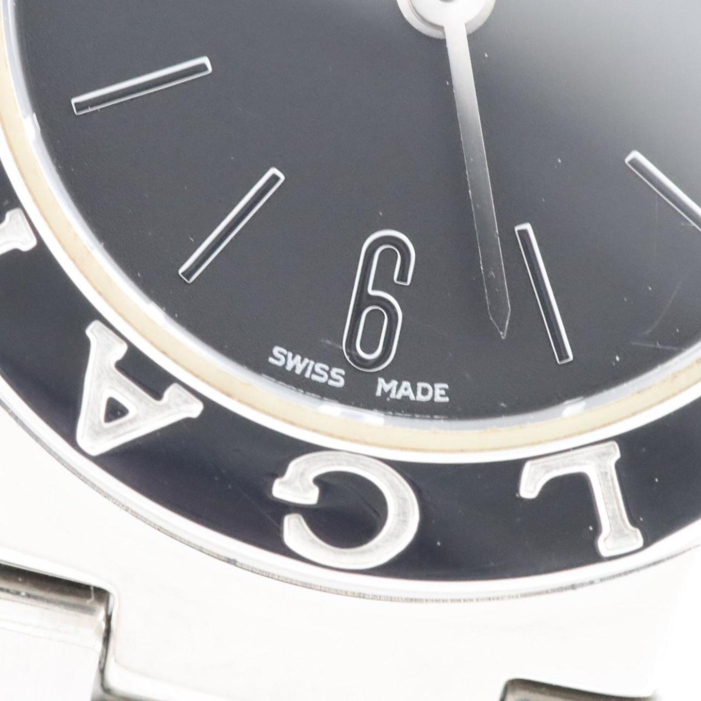 Bvlgari Bb23Ss Bb23Ssd Ss Quartz Watch
