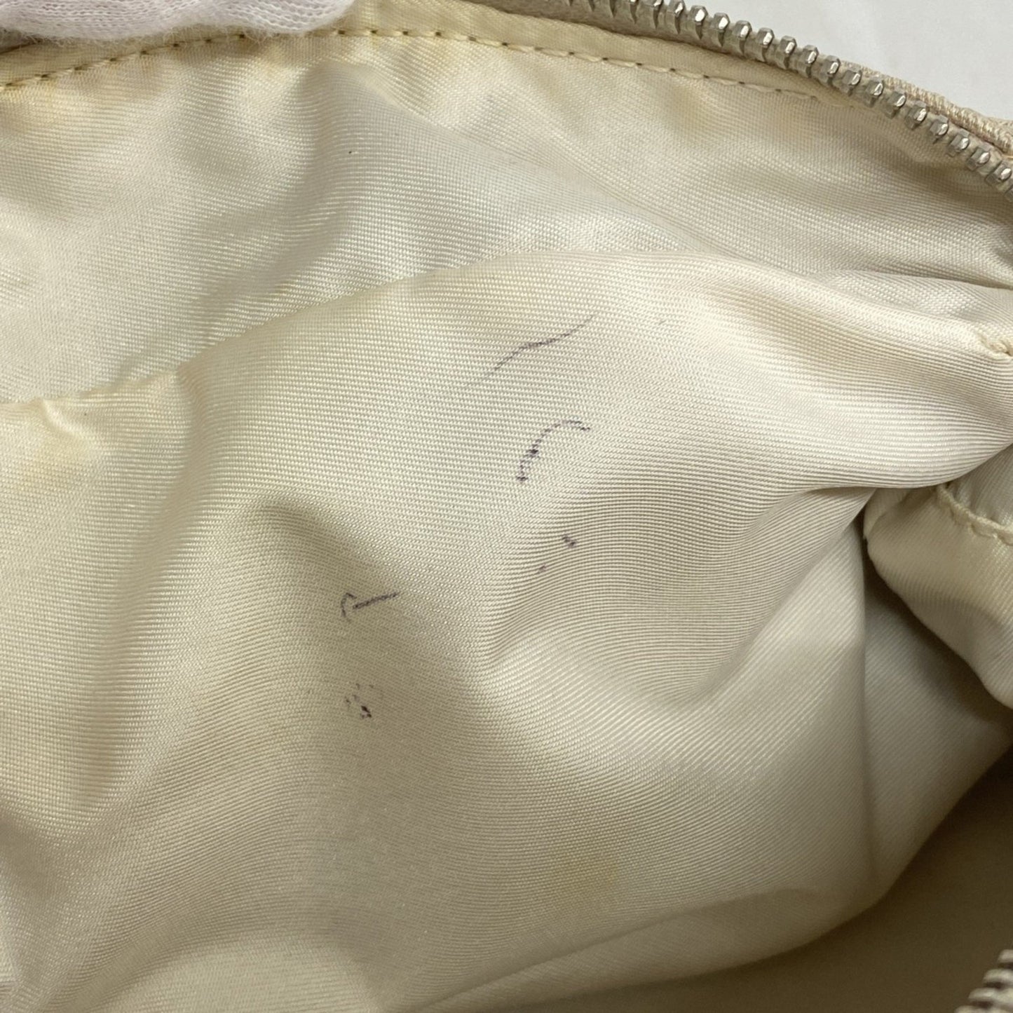 Chanel New Travel Nylon Beige Handbag