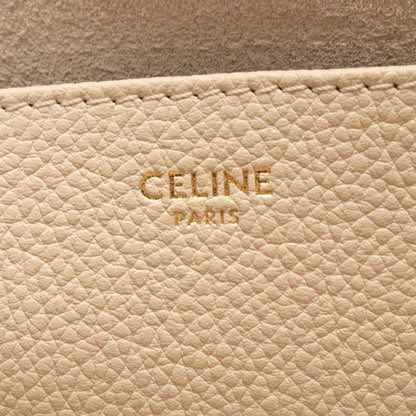 Celine Medium Cabas Anais Cuir Triomphe Tote Bag Leather