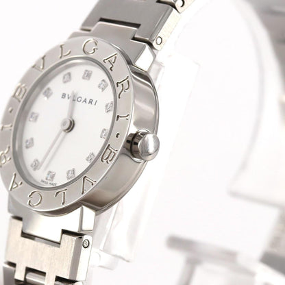 Bvlgari 12P Bb23Ss Bb23Wss 12Ja Ss Wristwatch Quartz
