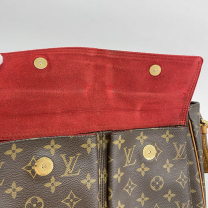 Louis Vuitton Monogram Viva Cite Gm Shoulder Bag M51163 Brown