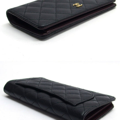 Chanel Matelasse Timeless Classic Bi-Fold Long Wallet A31509