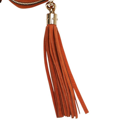 Gucci Soho Fringe Chain Shoulder Bag 308983 Brown