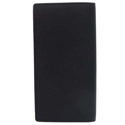 Louis Vuitton Portefeuille Brazza Nm Lv Aerogram Leather Black Long Wallet