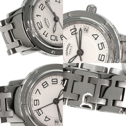 Hermes Cp1.210 Clipper Classic Watch Stainless