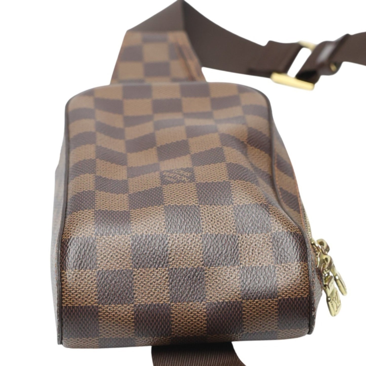 Louis Vuitton Damier Geronimos Canvas Body Bag/Waist Pouch N51994 Ebene
