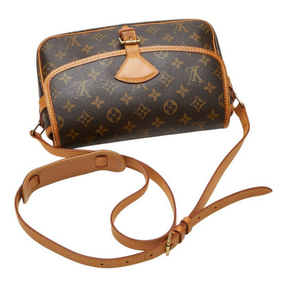 Louis Vuitton Monogram Sologne Crossbody Shoulder Bag M42250 Brown Leather